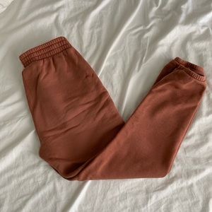 Outdoor Voices nimbus cotton sweatpants sienna XS